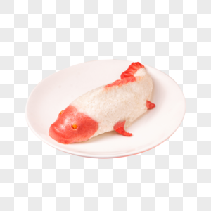 春节期间家里的年年有鱼糯米饭图片