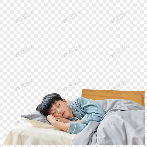 居家儿童居家睡眠图片