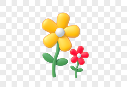 立体花朵植物花卉图片