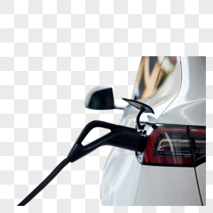 充电中的新能源汽车图片