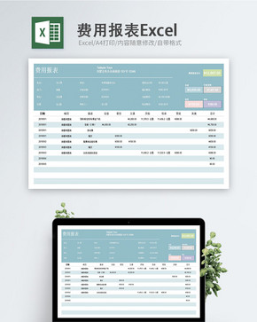 日程费用明细报表图片