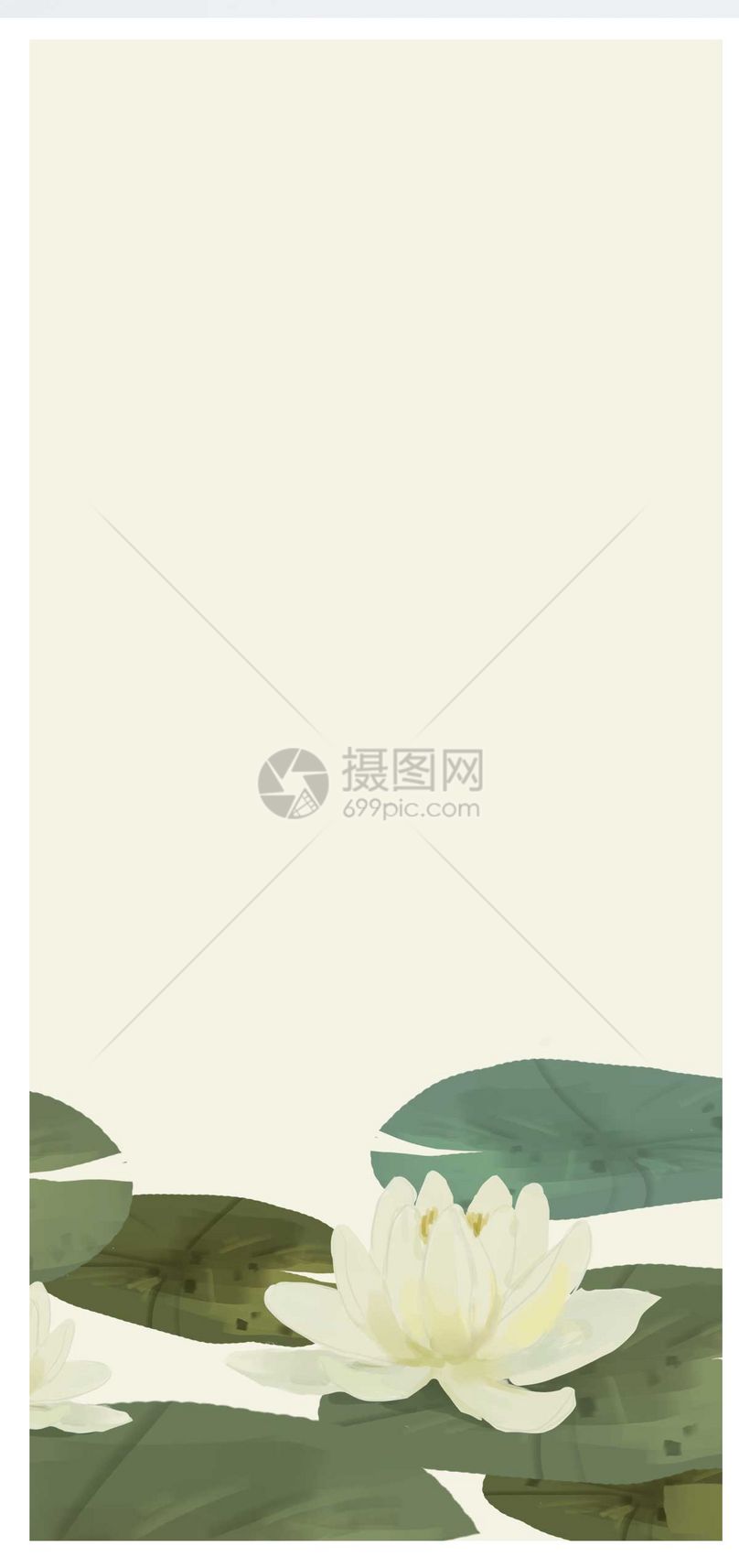 荷花手机壁纸图片素材_免费下载400339896_