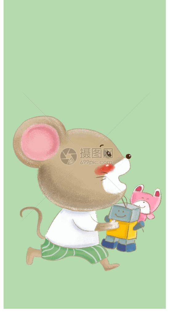 卡通老鼠手机壁纸