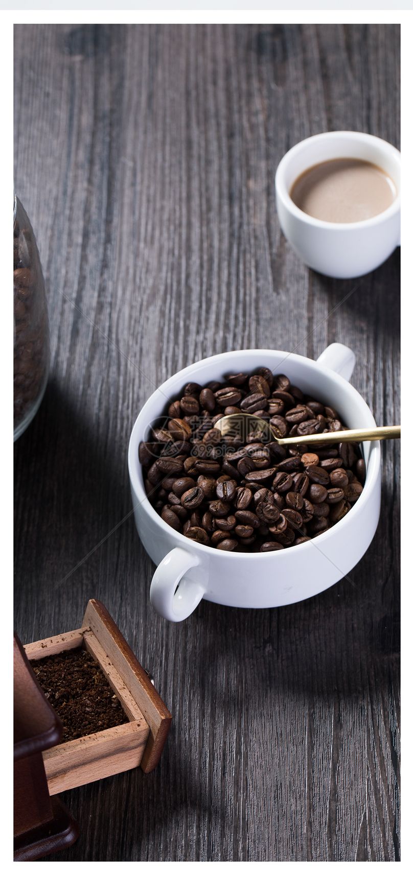 咖啡概念手机壁纸