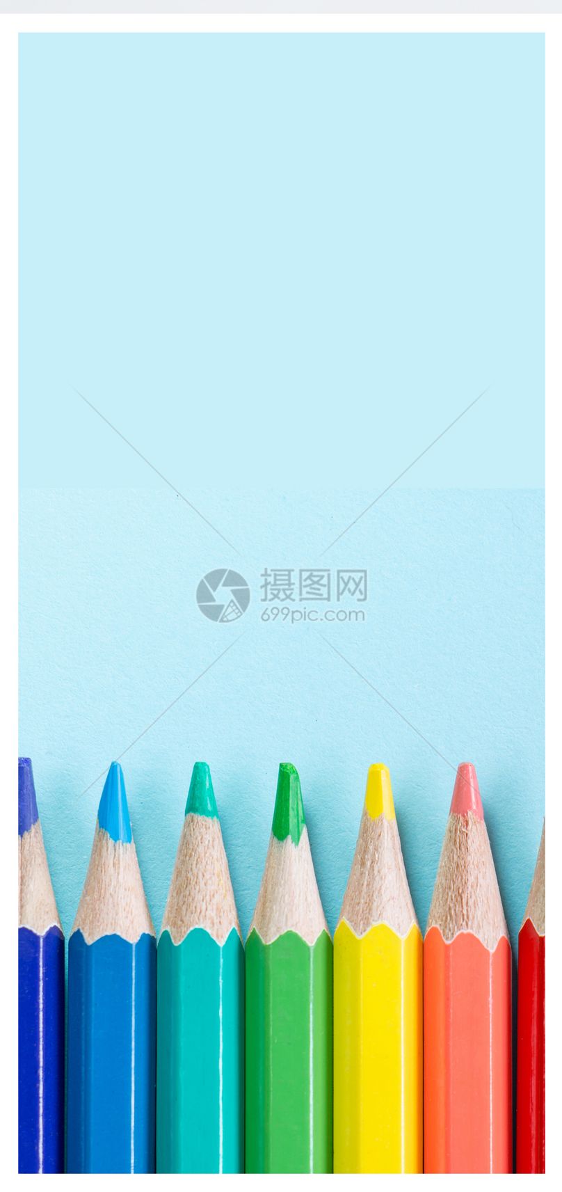 彩色铅笔手机壁纸jpg