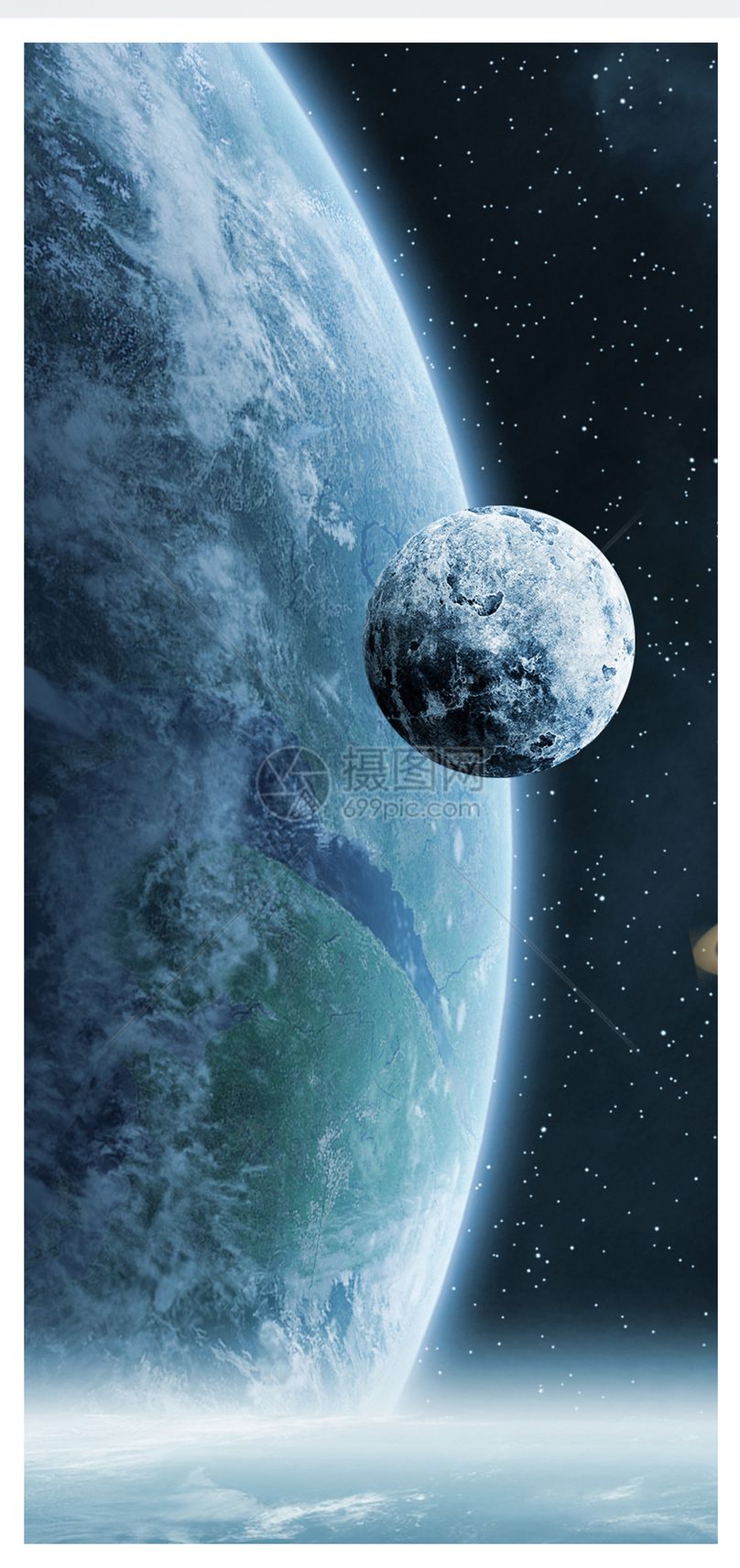 标签: 唯美地球宇宙手机壁纸手机屏保手机桌面手机海报手机背景星空