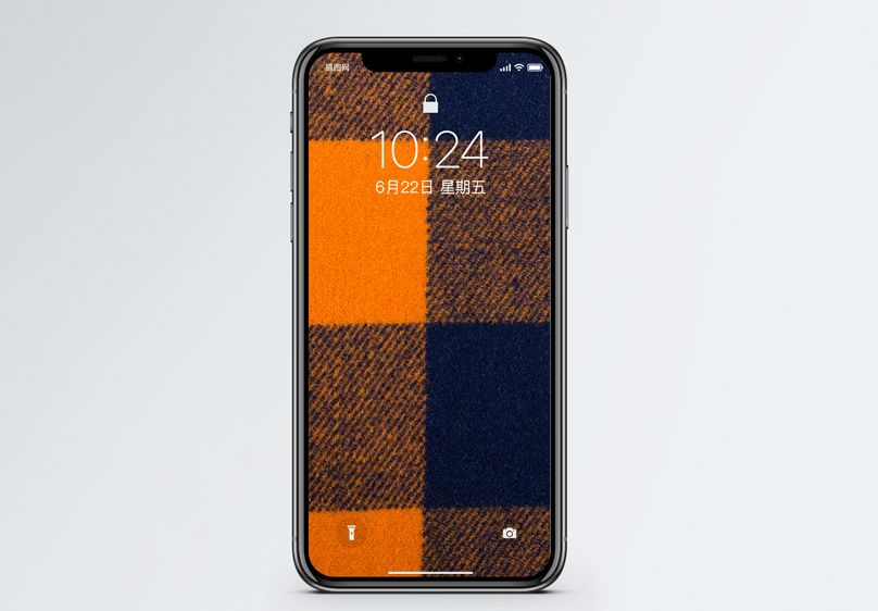 格纹布料背景手机壁纸