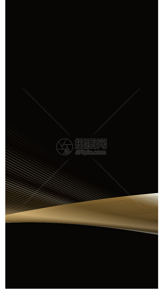 黑金线条背景手机壁纸