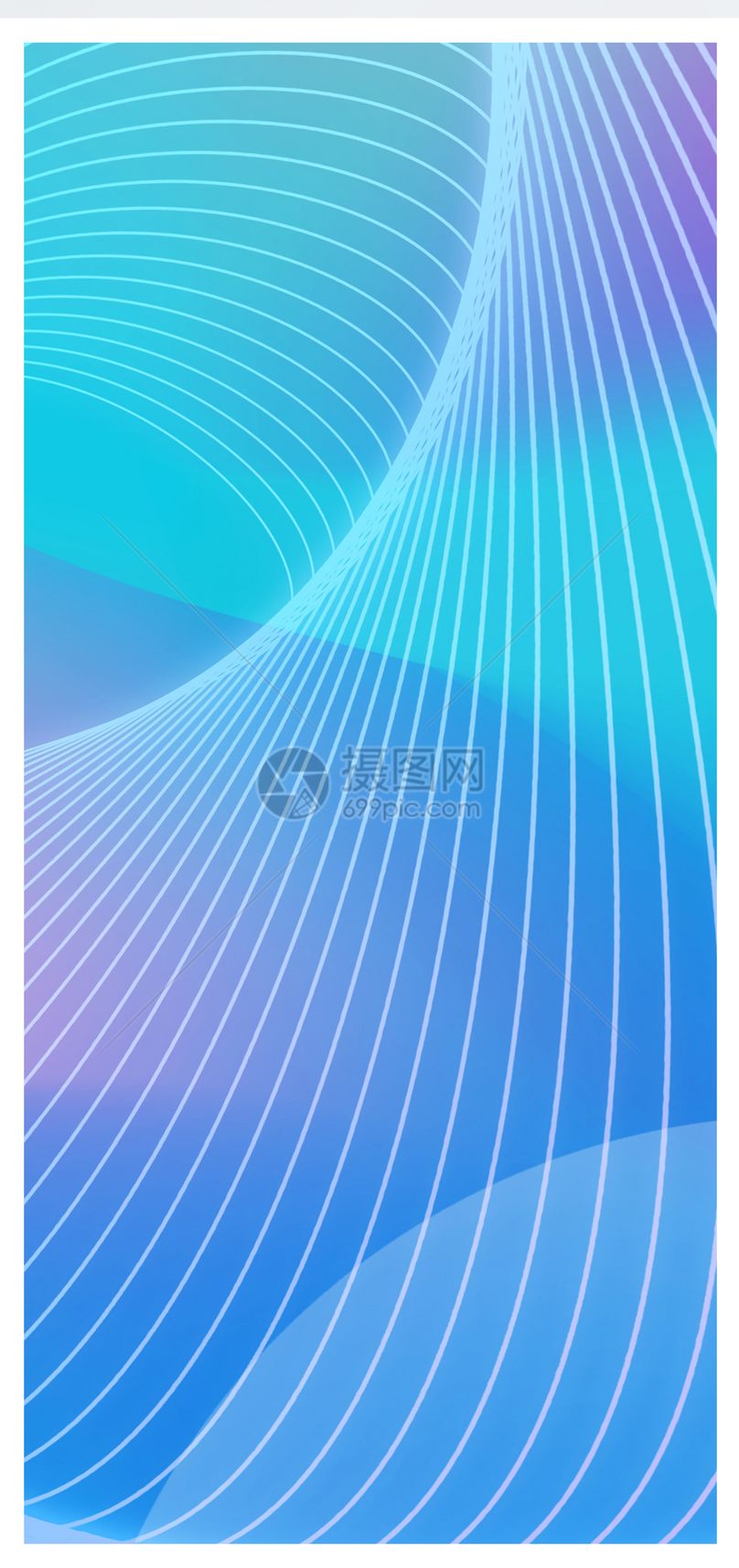 渐变线条手机壁纸