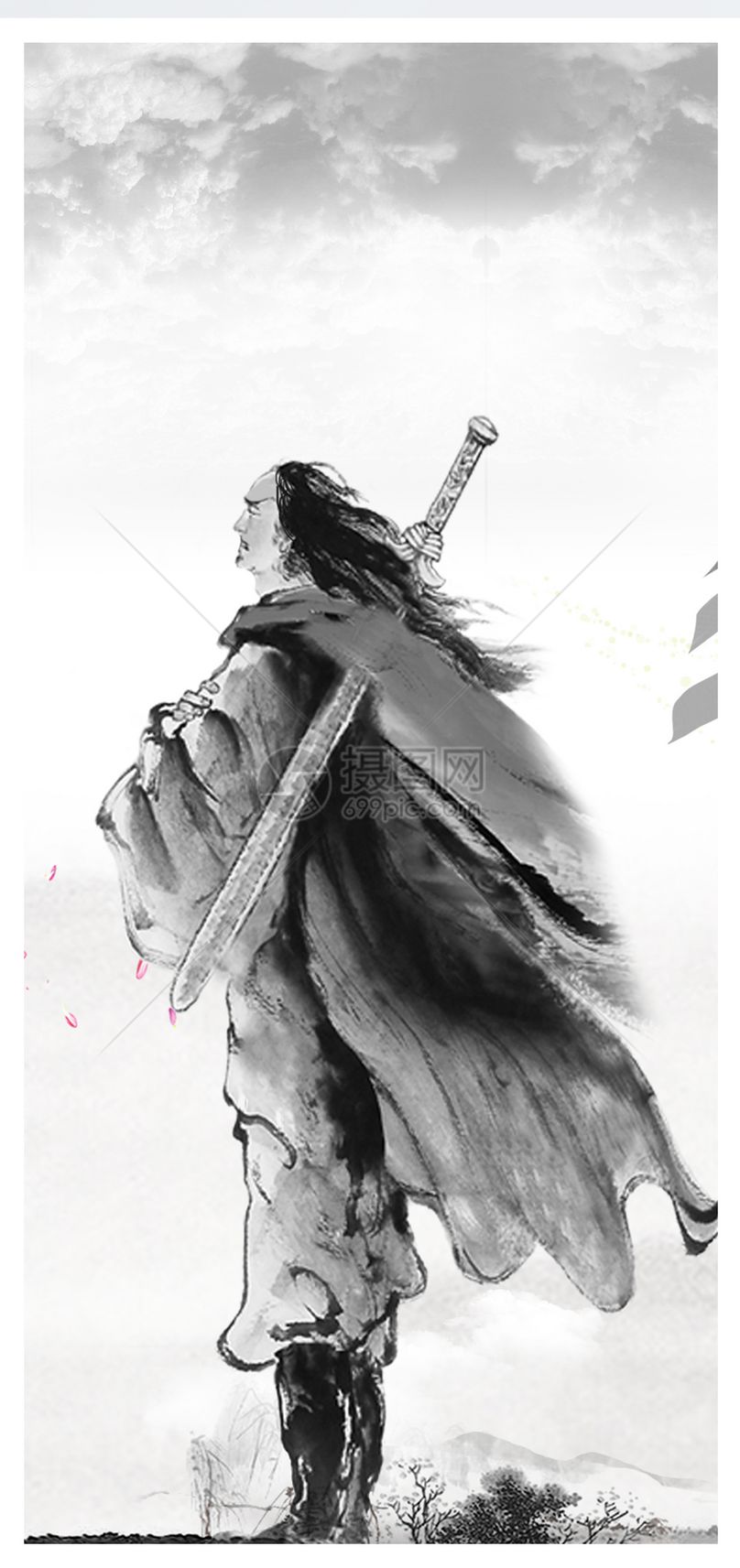 武侠背景手机壁纸