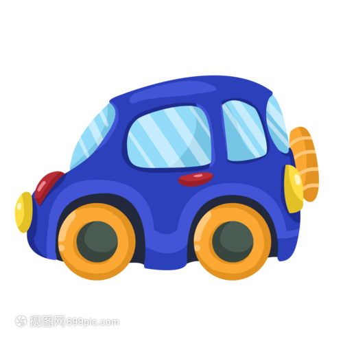 六一儿童节礼物蓝色玩具小汽车