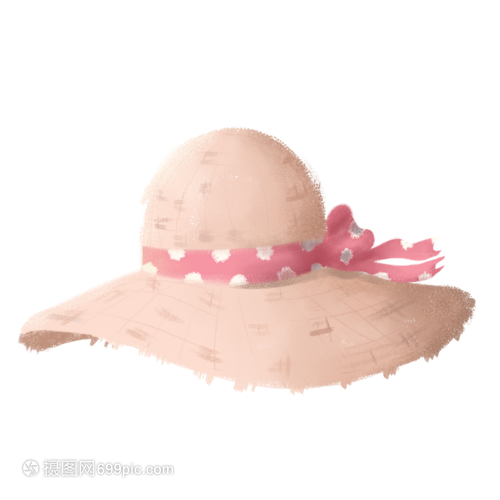 夏日游玩遮阳草帽