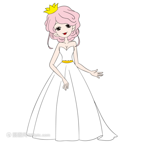 六月新娘素材可爱的新嫁娘