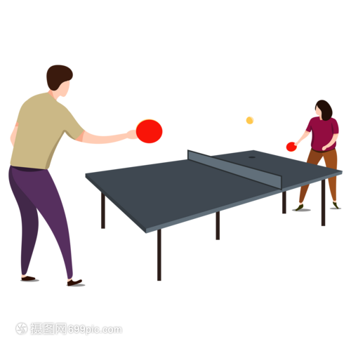 双人乒乓