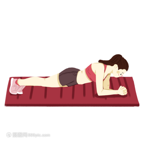 健身瑜伽元素素材