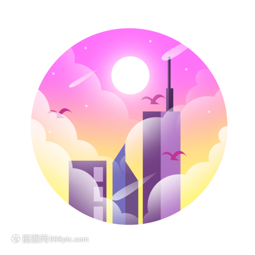 直入云霄的建筑