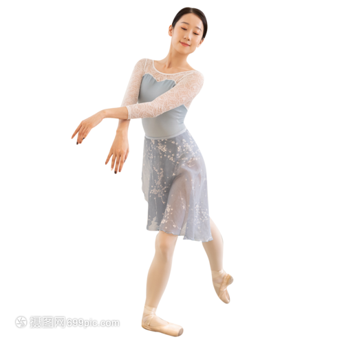 跳芭蕾舞的年輕女性