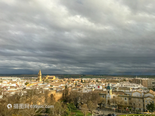 西班牙科尔多瓦城市风光