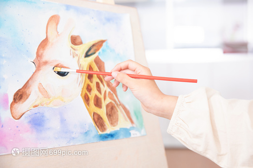 儿童一对一绘画教学