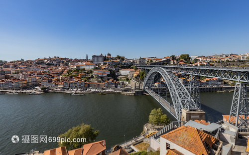 葡萄牙波尔图旅游景点唐路易斯一世大桥