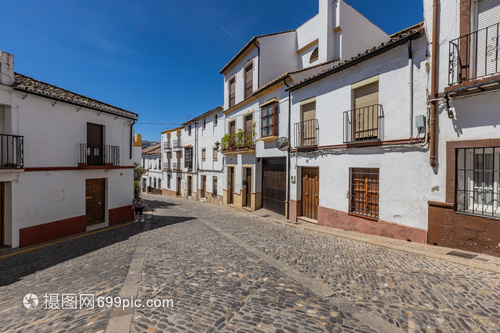 西班牙著名旅游小镇龙达小镇风光