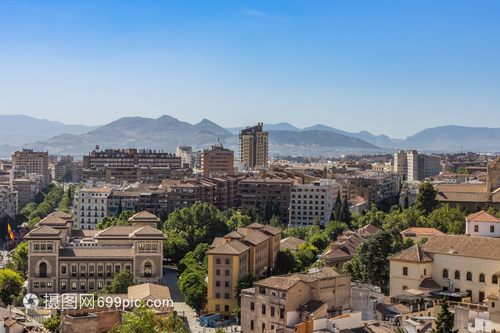 西班牙格拉纳达历史文化街区阿尔拜辛区