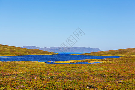 挪威北部风景如画的风景图片