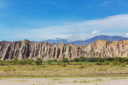 红原大草原阿根廷北部的风景美丽鼓舞人心的自然景观背景