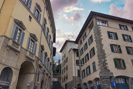 佛罗伦萨市老城区的景色意大利图片