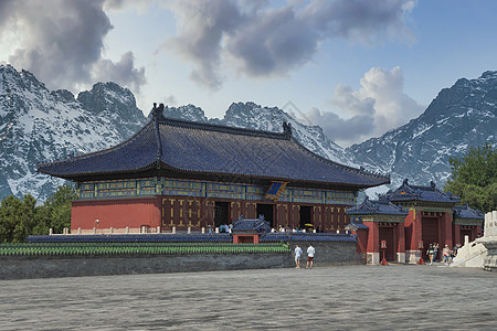 中国传统建筑山区图片