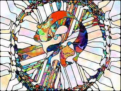 彩色玻璃系列的光谱纹理统色彩纹理碎片图案的背景,以片段艺术诗歌的统为背景图片