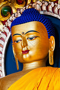 大昭寺释迦牟尼佛镀金雕像麦克洛德甘尼,希马查尔邦,印度释迦牟尼佛像图片