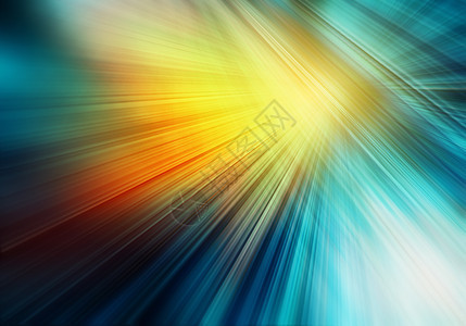 抽象背景,直光光谱为黄色蓝色红色抽象的彩色背景直的阳光图片