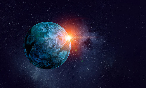 行星星空的抽象背景图像这幅图像的元素由美国宇航局提供太空行星星云图片