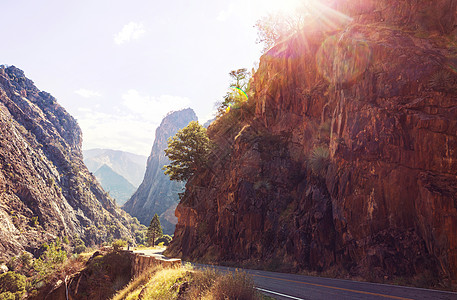 国王河峡谷国王峡谷红杉公园加利福尼亚美国高清图片