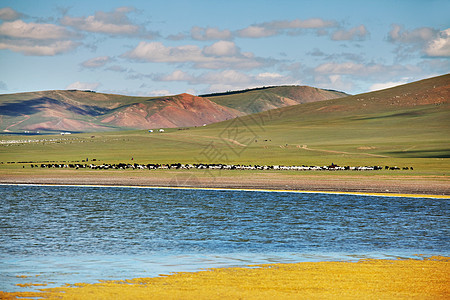 蒙古的山脉图片