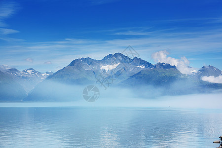 美国阿拉斯加寻常的夏季景观图片