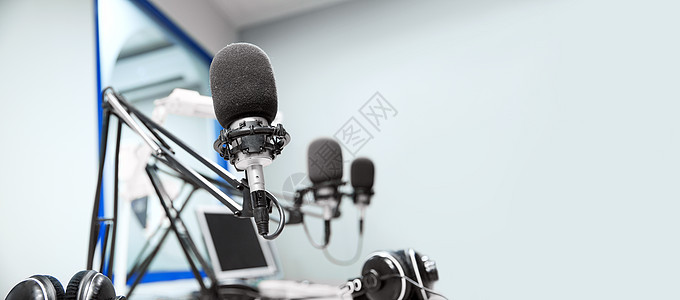 技术音频设备录音室电台的麦克风录音室电台的麦克风图片