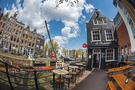 阿姆斯特丹5月14日阿姆斯特丹街道20185月14日荷兰阿姆斯特丹日落图片
