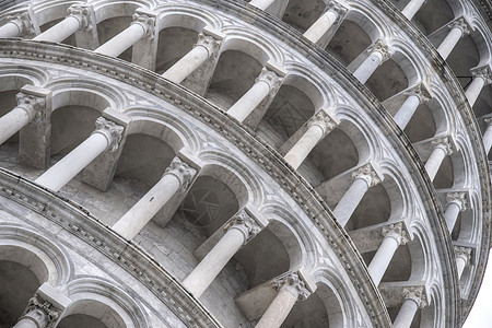 比萨斜塔意大利欧洲高清图片