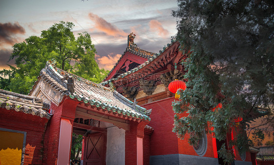 少林中国中部的座佛教寺院位于嵩山图片