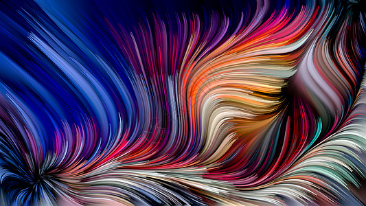 彩色漩涡的绘画的抽象艺术,动态创造力彩色漩涡系列背景图片