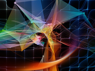 数字梦想系列与科学教育计算机现代技术隐喻关系的虚拟可视化件的技术背景特写图片