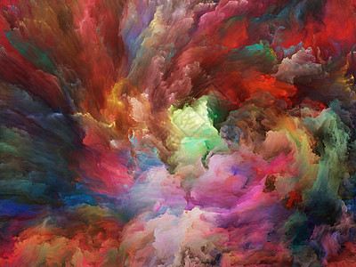 背景系列画布上颜色运动的抽象排列,适合于艺术创造力想象力的项目图片