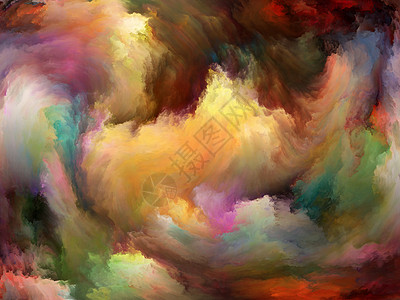 涡旋扭漩涡系列背景的颜色运动画布上的艺术,创造力想象力的作品图片