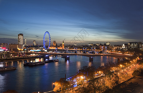 美丽的景观伦敦天际线图片