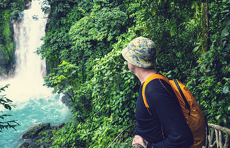 哥斯达黎加的瀑布图片