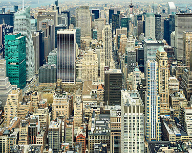 帝国大厦俯瞰曼哈顿的城市景观曼哈顿的城市景观帝国大厦,纽约市,美国图片