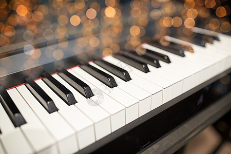 音乐,艺术,乐器娱乐活动大钢琴键盘节日灯大钢琴键盘背景图片