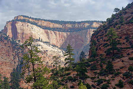 砂岩悬崖,美国西南部图片